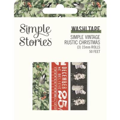 Simple Stories Simple Vintage Rustic Christmas Klebebänder - Wash Tape